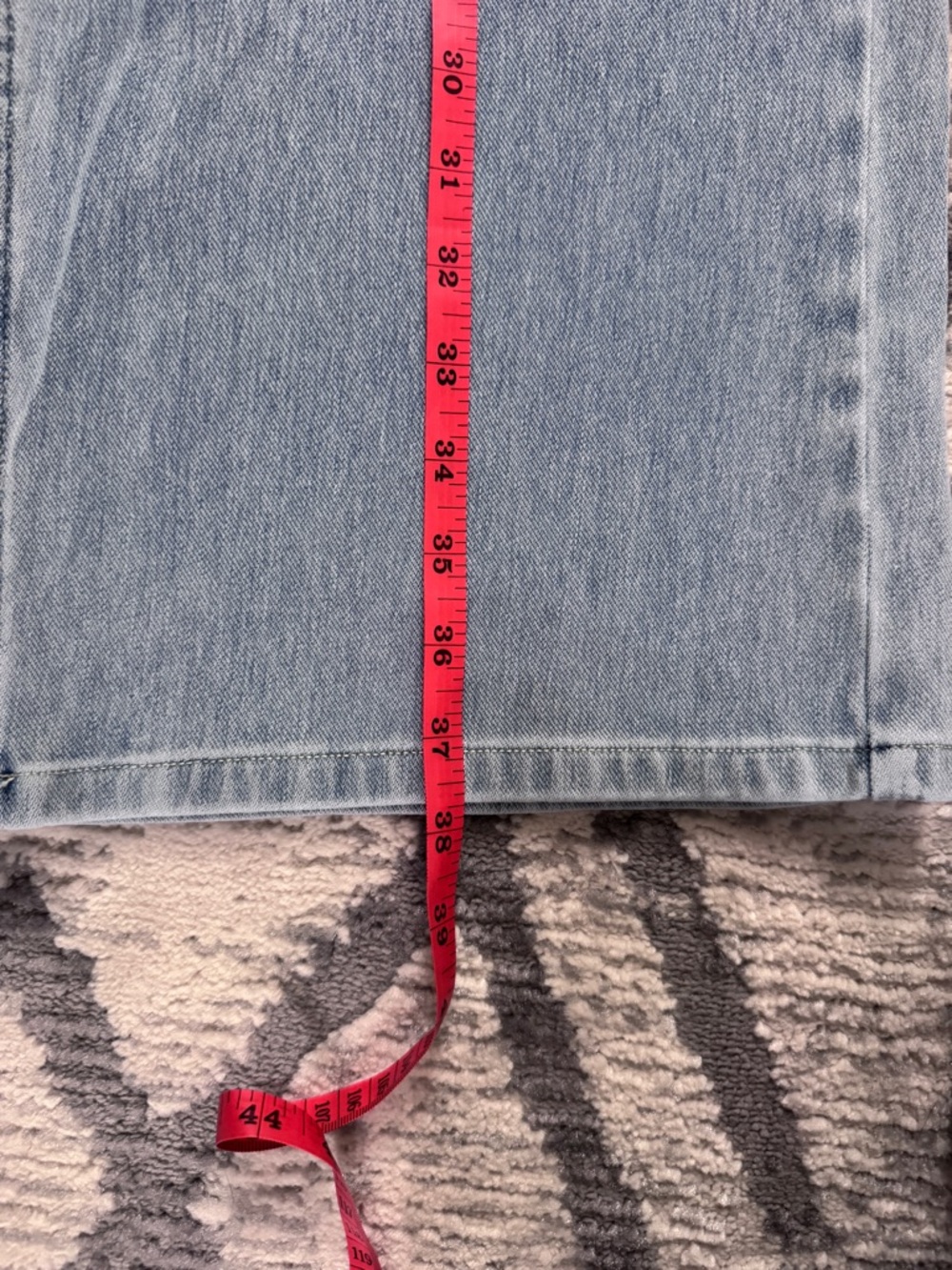 HALARA Pale Blue Wide Leg High-Rise Jeans - Picture 12 of 12